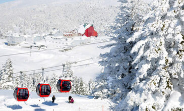 Kervansaray City Otel Bursa Konaklamalı Uludağ Kayak Turu | 1 Gece 2 Gün | Kışın En Keyifli Tatili